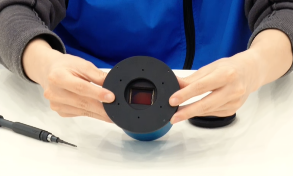 ATR相机OAG偏轴导星器组装教程-图片22 - 组装教程 | ATR系列深空相机搭配靶面调节环连接滤镜抽屉、OAG偏轴导星器