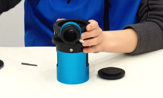 ATR相机OAG偏轴导星器组装教程-图片28 - 组装教程 | ATR系列深空相机搭配靶面调节环连接滤镜抽屉、OAG偏轴导星器