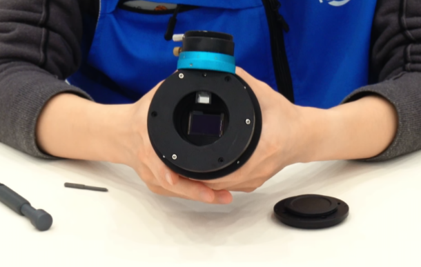 ATR相机OAG偏轴导星器组装教程-图片30 - 组装教程 | ATR系列深空相机搭配靶面调节环连接滤镜抽屉、OAG偏轴导星器