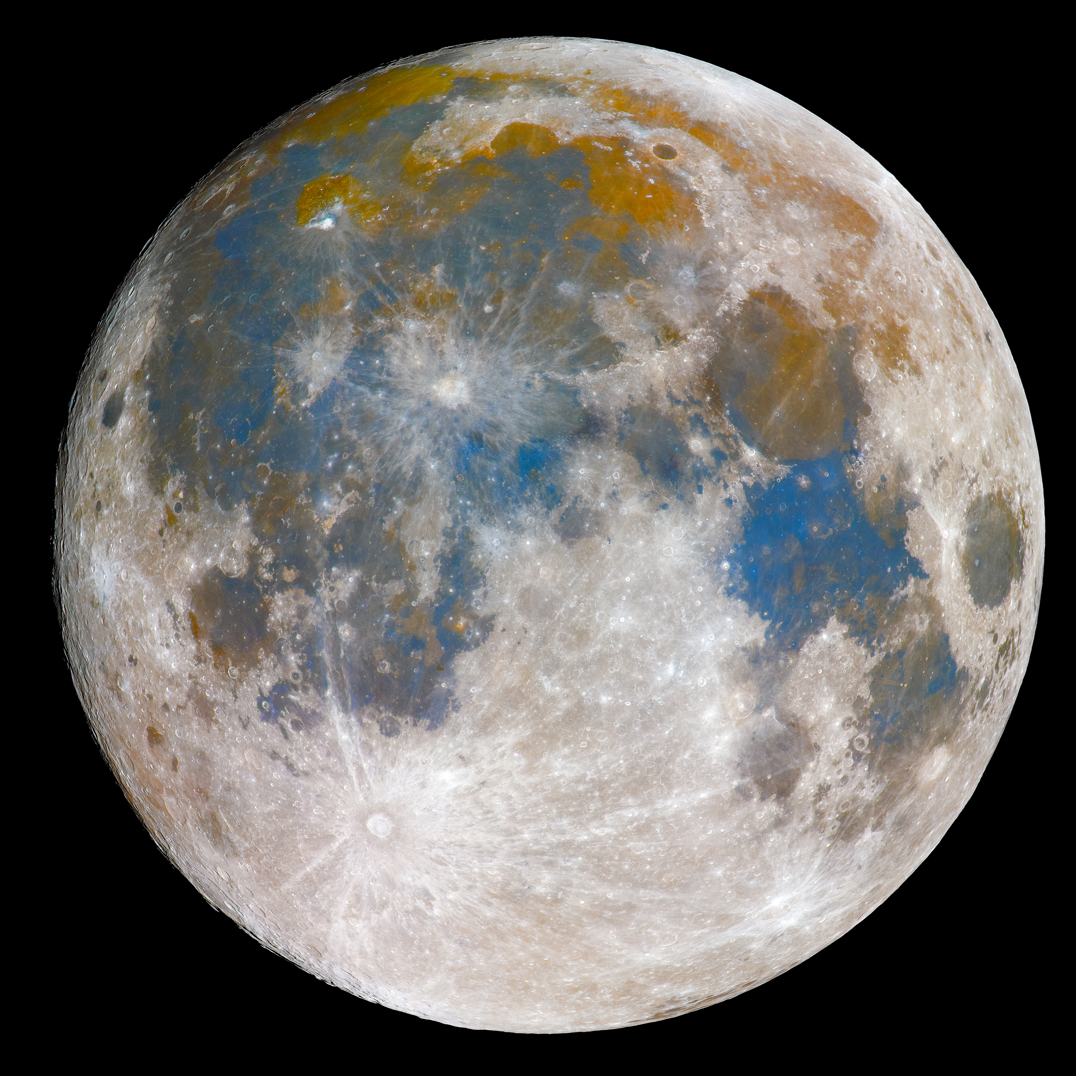 高清彩月作品 - 2025年12月天象指南