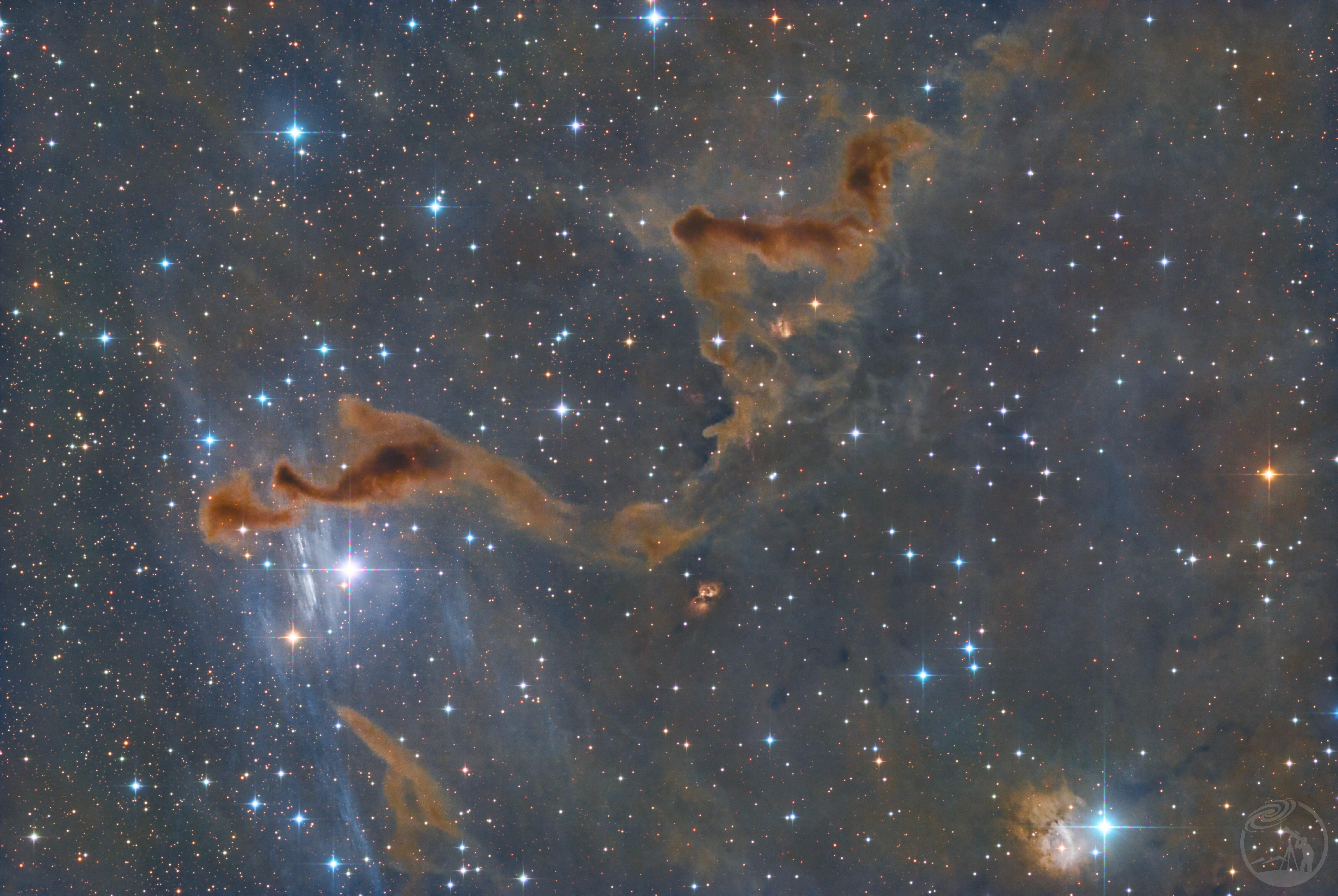 LDN 1357 暗星云深空摄影作品