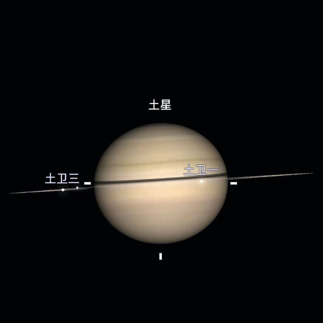 土星环消失 - 11月24日