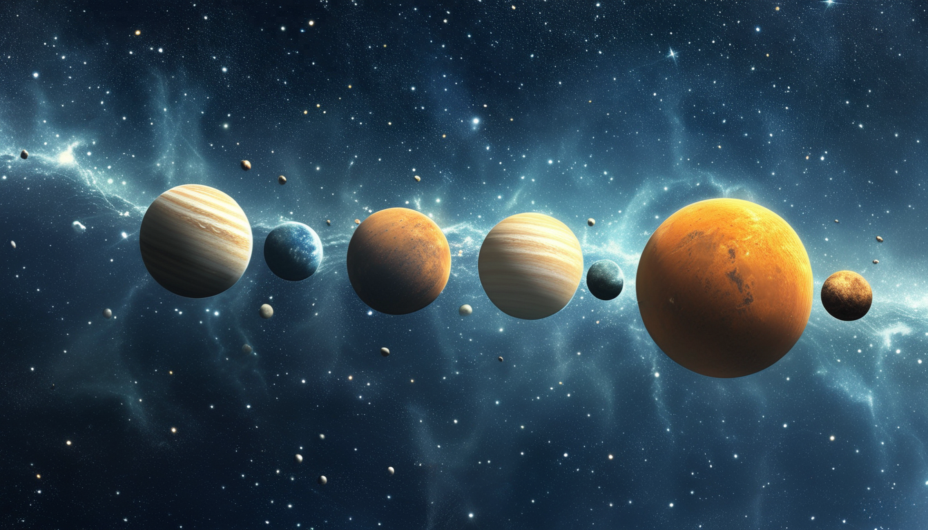 六星连珠科学图解