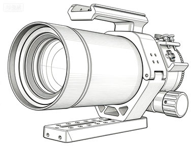 折射式短焦望远镜 - 望远镜参数科普