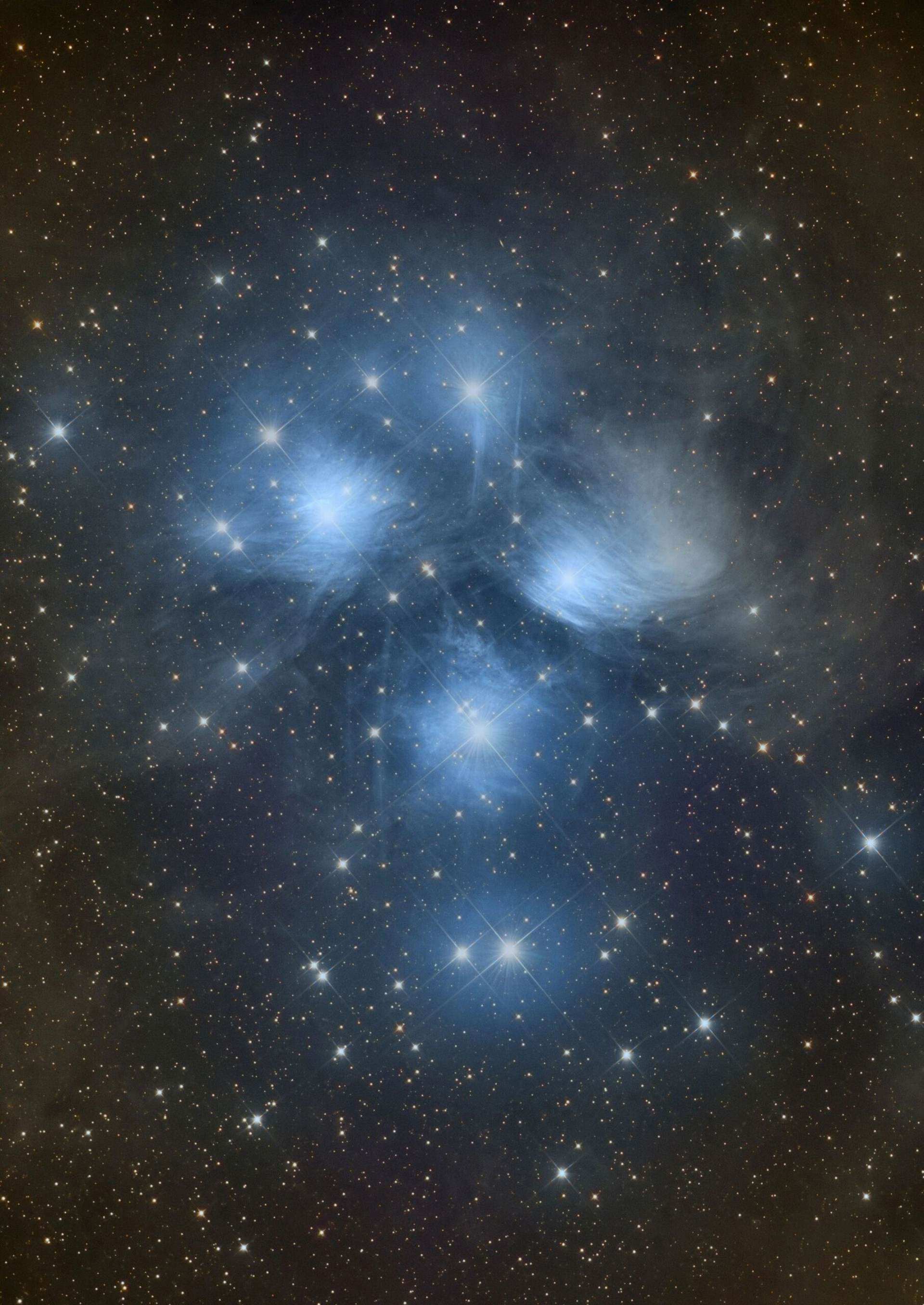M45七姐妹星团