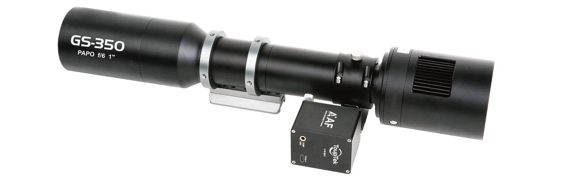 GS调焦座接制冷相机与电调焦示意